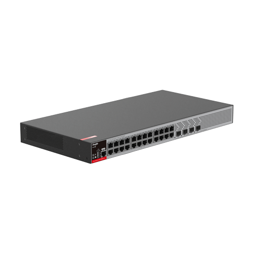 Switch 24 porturi RJ45 1G PoE+, 4 x SFP 2.5G, L2+ Cloud Management, 1U - Ruijie RG-S2915-24GT4MS-P-L [3]
