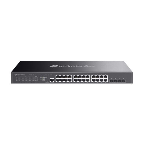 Switch 24 porturi RJ45 2.5G, 4 x SFP+ 10G, L2+ Management, 1U - TP-Link Omada SG3428X-M2 [1]