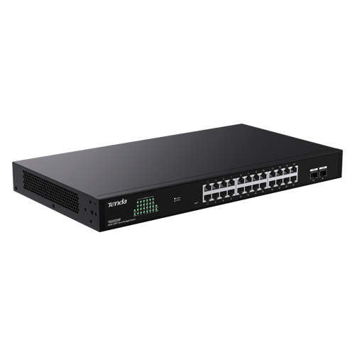 Switch 24 porturi RJ45 Gigabit, 2 porturi SFP Gigabit, Cloud Management - TENDA TND-TEG2226F [3]