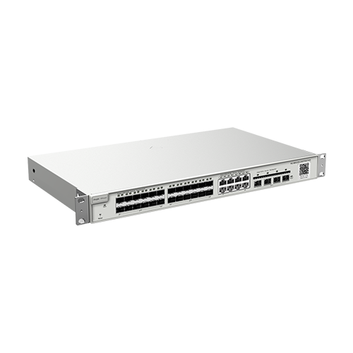 Switch 24 porturi SFP, 4 porturi SFP+, 8 porturi RJ45 Gigabit, L2 Cloud Management - Ruijie RG-NBS3200-24SFP/8GT4XS [2]