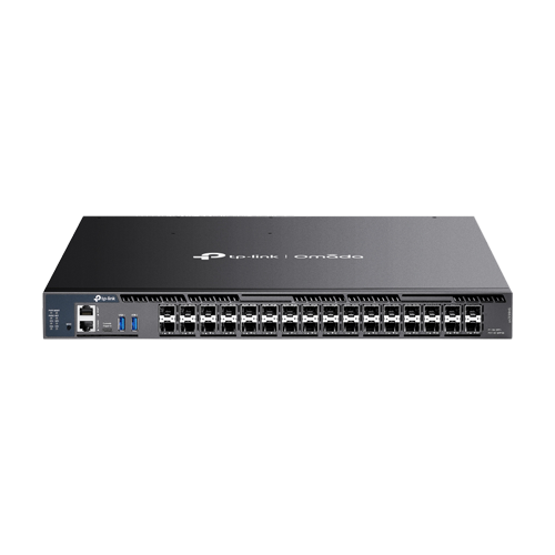 Switch 26 porturi SFP+ 10G, 6 porturi SFP28 25G, 2 x surse, L3 Management, 1U - TP-Link Omada SX6632YF [1]