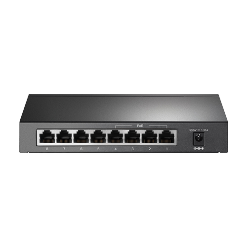 Switch 4 x RJ45 Gigabit PoE, 4 x RJ45 Gigabit, Unmanaged - TP-Link TL-SG1008P [2]