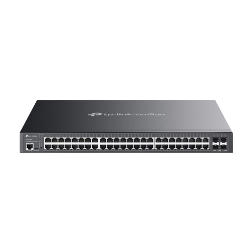 Switch 40 x RJ45 1G PoE+, 8 x RJ45 1G Hi-PoE, 4 x SFP+ 10G, L2 Management, 1U - TP-Link Omada SG3452XMPP [1]