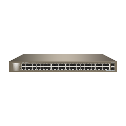 Switch 48 porturi Gigabit, 2 porturi SFP Gigabit, L2 Cloud Management - IP-COM G3350F [1]