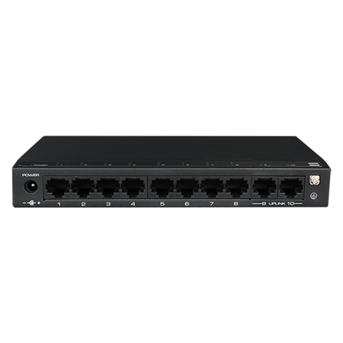 Switch 8 porturi PoE, 2 port uplink, 120W - UTEPO SF10P-FHM [2]