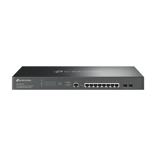 Switch 8 porturi PoE RJ45 2.5G, 2 x SFP+ 10G, L2 Management, 1U - TP-Link Omada SG3210XHP-M2 [1]