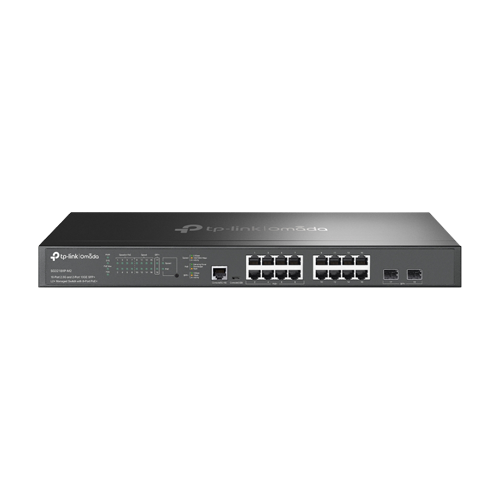 Switch 8 porturi PoE RJ45 2.5G, 8 x RJ45 2.5G, 2 x SFP+ 10G, L2 Management, 1U - TP-Link Omada SG3218XP-M2 [1]