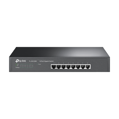 Switch 8 porturi RJ45 10G, Unmanaged, 1U - TP-Link TL-SX1008 [1]