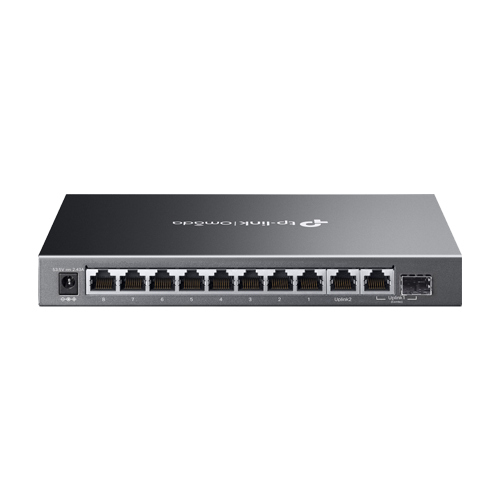 Switch 8 porturi RJ45 1G PoE, 1 x RJ45 1G, 1 x combo SFP/RJ45 1G, Easy Managed - TP-Link Omada ES210GMP [2]