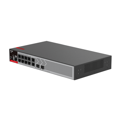 Switch 8 porturi RJ45 1G PoE+, 2 x SFP 2.5G, 2 x RJ45 1G, L2+ Cloud Management, 1U - Ruijie RG-S2915-10GT2MS-P-L [2]