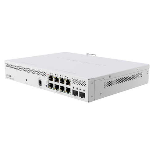 Switch, 8 x Gigabit PoE, 2 x SFP+ 10Gbps, Management - MikroTik CSS610-8P-2S+IN [2]