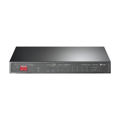 Switch 8 x RJ45 1G PoE, 1 x RJ45 1G, 1 x combo RJ45/SFP 1G, Buget PoE 123W, Unmanaged - TP-Link TL-SG1210MP [1]