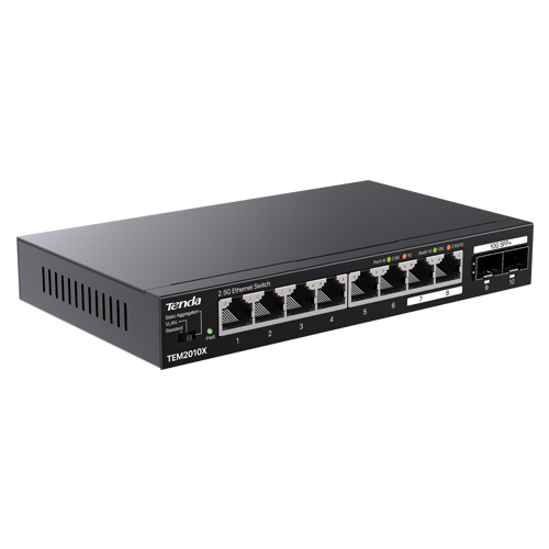 Switch 8 x RJ45 2.5G, 2 x SFP+ 10G - TENDA TND-TEM2010X [2]
