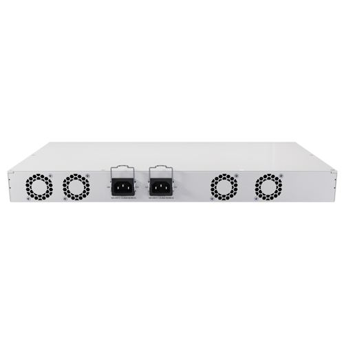 Switch 8 x RJ45 Gigabit PoE af/at, 10 x RJ45 Gigabit, 2 x SFP+ 10G, NAND, 1U - MikroTik CRS418-8P-8G-2S+RM [3]