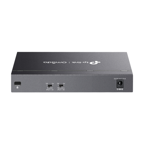 Switch 8 x RJ45 Gigabit PoE, Buget PoE 65W, Unanaged - TP-Link Omada DS108GP [2]