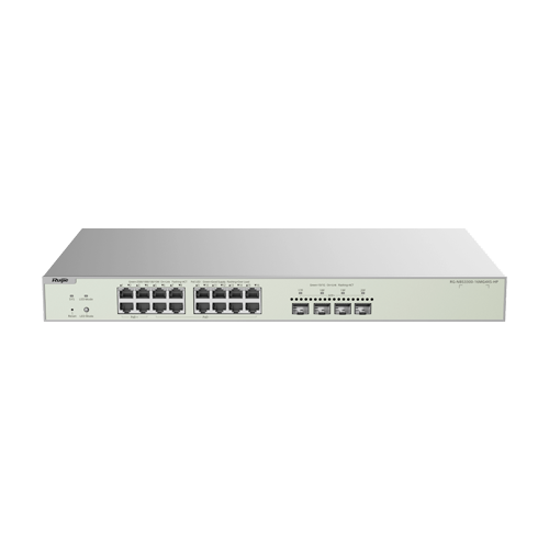 Switch L2+, 12 x RJ45 2.5G PoE+, 4 x RJ45 2.5G Hi-PoE, 4 x SFP+ 10G, Cloud Management, 1U - Ruijie RG-NBS3300-16MG4XS-HP [1]