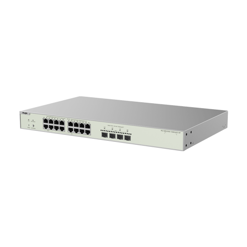 Switch L2+, 12 x RJ45 2.5G PoE+, 4 x RJ45 2.5G Hi-PoE, 4 x SFP+ 10G, Cloud Management, 1U - Ruijie RG-NBS3300-16MG4XS-HP [2]