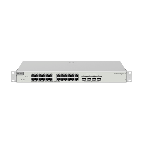 Switch L2+, 24 x RJ45 1G PoE, 4 x SFP+ 10G, Cloud Management - Ruijie RG-NBS3200-24GT4XS-P-V2 [2]