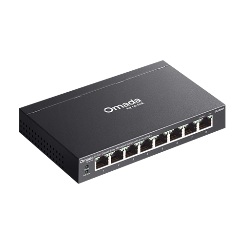 Switch L2, 8 x RJ45 1G PoE, Buget PoE 64W, Easy Managed - TP-Link Omada ES208GP [3]