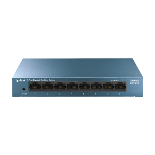 Switch LiteWave LS108G, 8 porturi RJ45 Gigabit, Unmanaged - TP-Link LS108G [1]