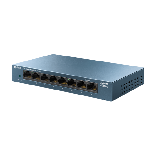 Switch LiteWave LS108G, 8 porturi RJ45 Gigabit, Unmanaged - TP-Link LS108G [2]