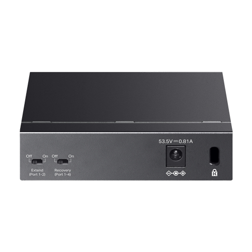 Switch TL-SG1005LP, 4 porturi PoE Gigabit, 1 port RJ45 Gigabit, Unmanaged - TP-Link TL-SG1005LP [2]