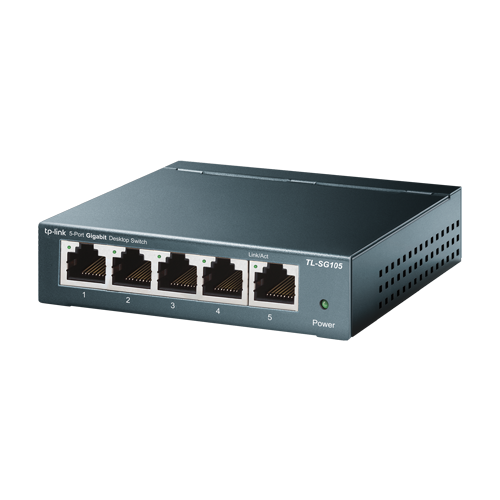 Switch TL-SG105, 5 porturi RJ45 Gigabit, Unmanaged - TP-Link TL-SG105 [2]