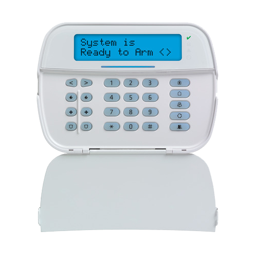 Tastatura LCD alfanumerica, cablata, 128 zone, modul Power G, SERIA NEO - DSC HS2LCDRF8EE3 [2]