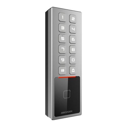 Terminal control acces, PIN/Card M1, Wiegand, RS485, Alarma, IK08 - HIKVISION DS-K1T805MX [3]