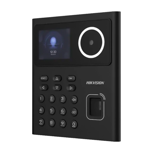 Terminal standalone control acces cu Recunoastere faciala, Amprenta, Card MIFARE si PIN, camera 2MP, ecran LCD color 2.4 inch - HIKVISION DS-K1T320MFWX [2]