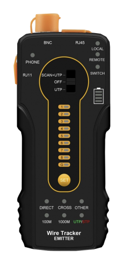 Tester de cablu cu terminal testare cablu UTP si port verificare POE (PD) CT-66 [2]