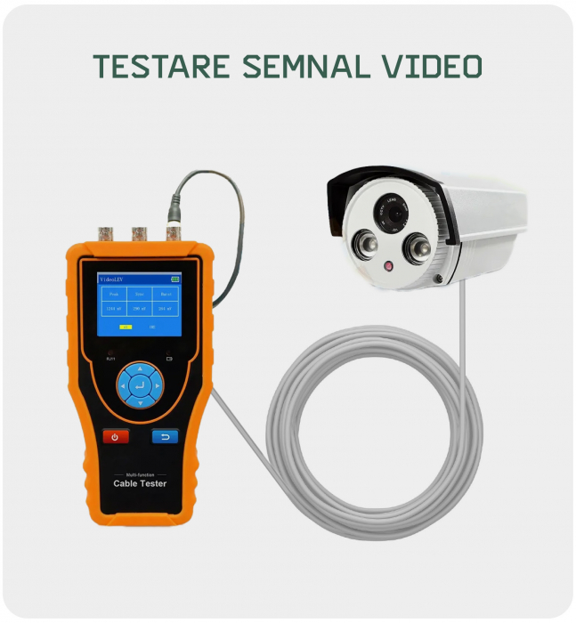 Tester de cablu LT-1200 cu ecran TFT-LED de 2.4 inch [4]