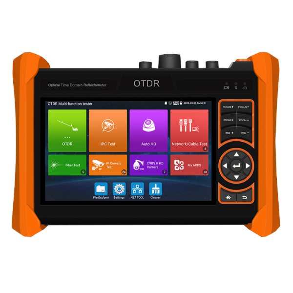 Tester MT-6510 display 5.4 inch pentru camere supraveghere 4K, OTDR, Wifi, Android [2]