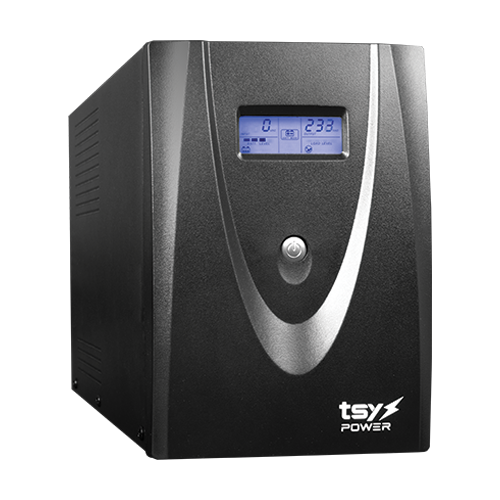 UPS TSY Power, 3000VA/1800W, LCD, line interactive, 4 x Schuko TSY-MP-3K0-LCD [1]