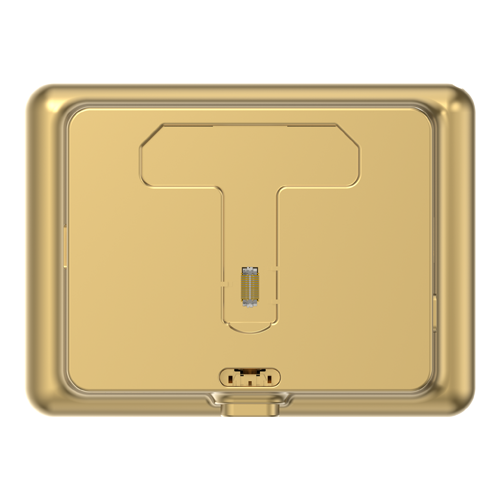 Vizor electronic smart, Wi-Fi, FullHD, monitor 4.3 inch, sonerie, acumulator 4600mAh, Auriu - EZVIZ CS-DP2C-Golden [3]
