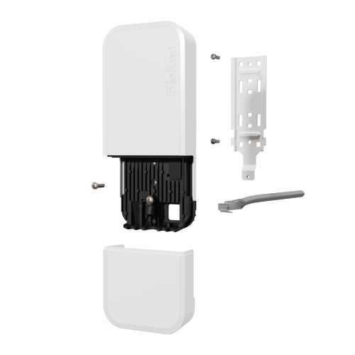 wAP ac, 2 x Gigabit, 802.11b/g/n 2.4Ghz, 802.11an/ac 5GHz, alb outdoor, injector PoE - MikroTik RBwAPG-5HacD2HnD [4]