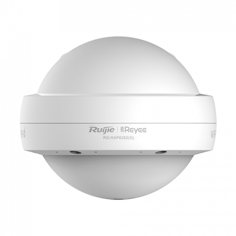 Retelistica - Acces Point exterior AX1800 Dual-Band, Wi-Fi 6, 2x GE, PoE IN, Cloud Management - Ruijie RG-RAP6262(G)