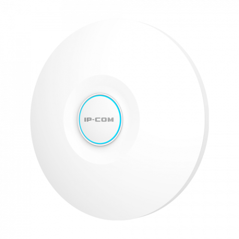 Retelistica - Access Point DualBand WiFi 6 2.4/5GHz, 574+2402 Mbps, 4x4dBi, PoE - IP-COM PRO-6-LR
