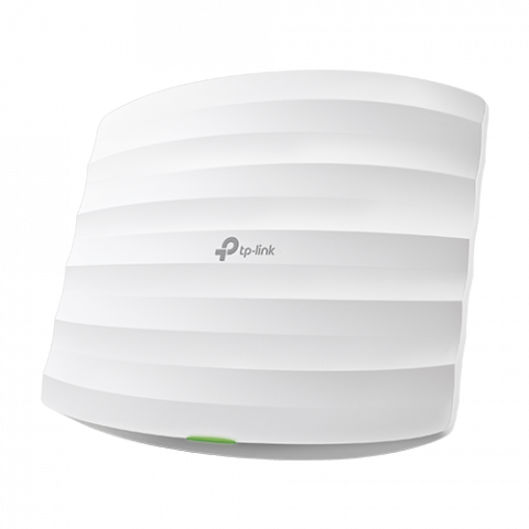 Transmisie wireless IP - Access Point Wi-Fi 4, 2.4 GHz, 300 Mbps, 2 x 4 dBi, 1 x RJ45 10/100 Mbps, PoE pasiv - TP-Link Omada EAP110