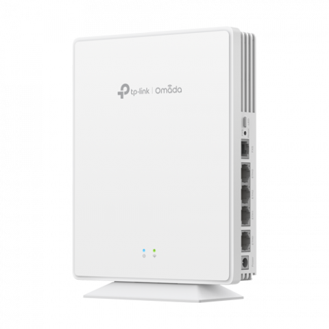 Access Point Wi-Fi 6, AX1800 Dual-Band, 1 x GPON, 1 x FXS, 4 x RJ45 1G, PoE Out - TP-Link Omada EAP610GP-Desktop [2]