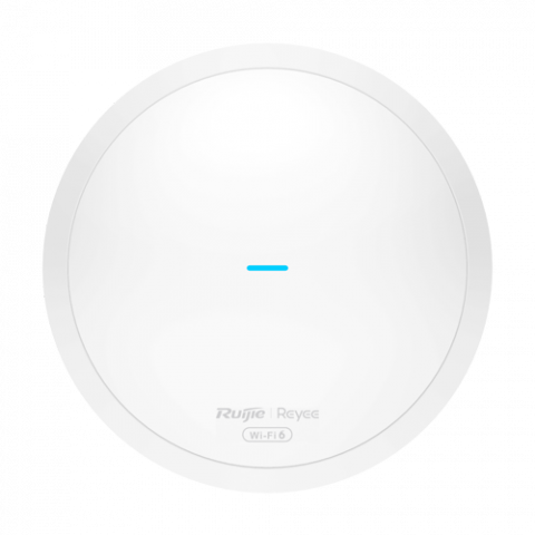 Transmisie wireless IP - Access Point Wi-Fi 6, AX1800 Dual-Band, 1 x RJ45 Gigabit, PoE IN, Cloud Management - Ruijie RG-RAP62