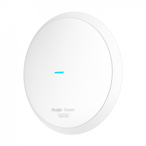 Access Point Wi-Fi 6, AX1800 Dual-Band, 1 x RJ45 Gigabit, PoE IN, Cloud Management - Ruijie RG-RAP62 [1]