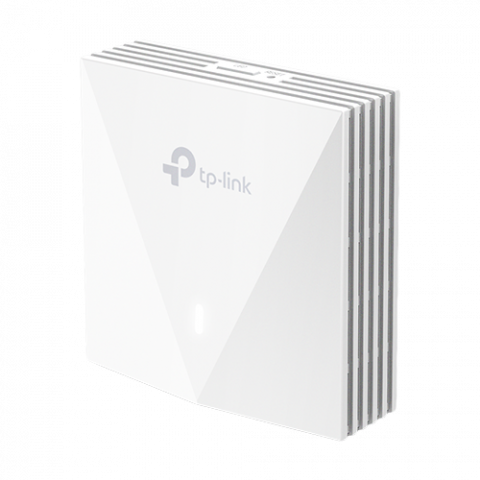 Transmisie wireless IP - Access Point Wi-Fi 6, AX3000 Dual-Band, 3/5 dBi, 2 x RJ45 Gigabit, PoE - TP-Link Omada EAP650-wall
