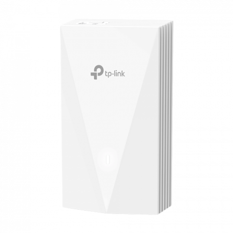 Transmisie wireless IP - Access Point Wi-Fi 6, AX3000 Dual-Band, 3/5 dBi, 4 x RJ45 Gigabit, PoE - TP-Link Omada EAP655-wall