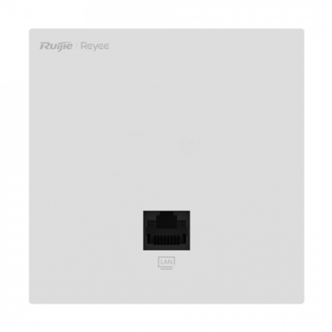 Transmisie wireless IP - Access Point Wi-Fi 6, AX3000 Dual-Band, 4.13 dBi, 2 x RJ45 1 Gbps, PoE IN, Cloud Management - Ruijie RG-RAP1261