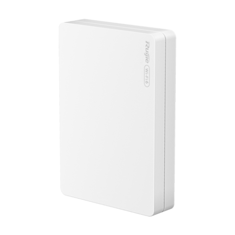 Retelistica - Access Point Wi-Fi 6, AX3000 Dual-Band, 5 x RJ45 1G, PoE In/Out, Cloud Management - Ruijie Reyee RG-RAP62-Wall