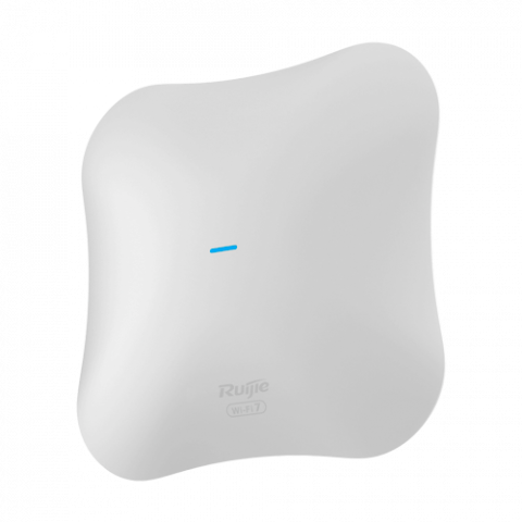 Transmisie wireless IP - Access Point Wi-Fi 7, BE14000 Tri-Band, 1 x SFP+ 10G, 1 x RJ45 2.5G, PoE, Cloud Management - Ruijie RG-RAP73Pro