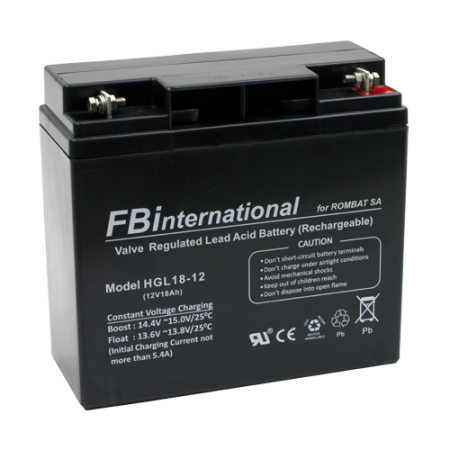 Acumulatori si baterii - Acumulator 12V, 18Ah -FBi HGL12-18