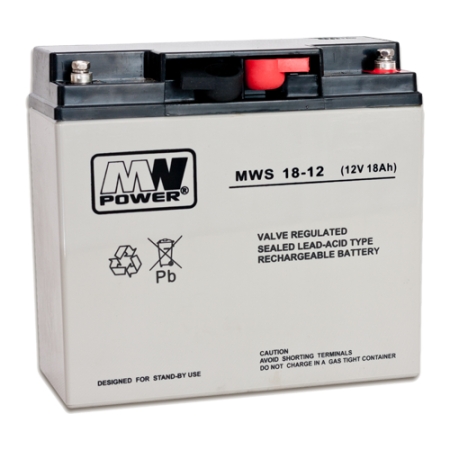 Acumulatori si baterii - Acumulator 12V, 18Ah - MWS MWS12-18
