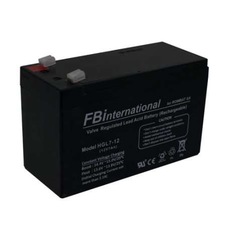 Acumulatori si baterii - Acumulator 12V, 7Ah -FBi HGL12-7